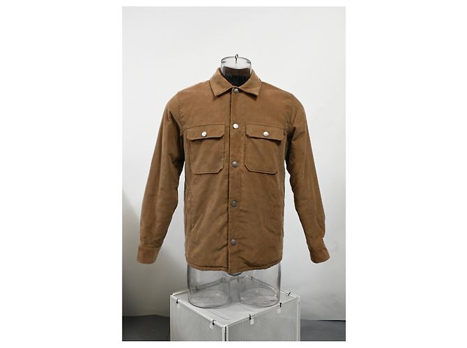 Apc Giacca in corduroy A.P.C. Alex in cotone marrone Rosso - vista 6