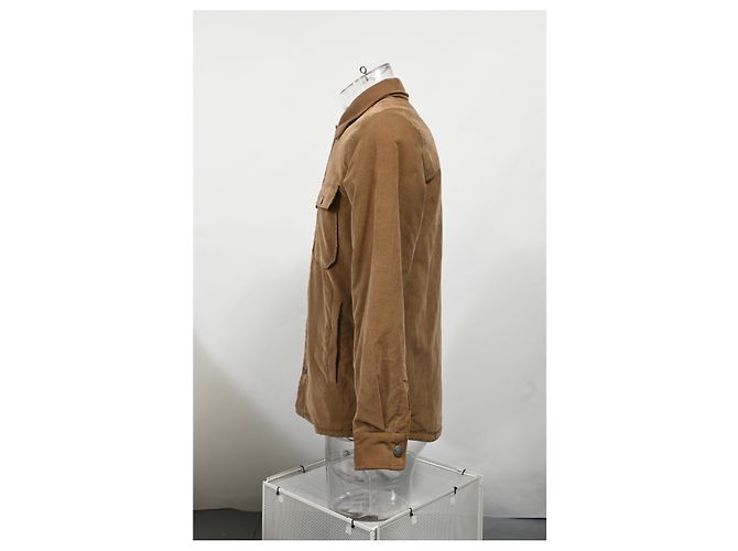 Apc Giacca in corduroy A.P.C. Alex in cotone marrone Rosso - vista 7