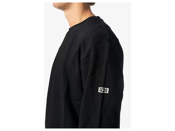 GCDS Sweatshirt Schwarz Logo - Ansicht 4