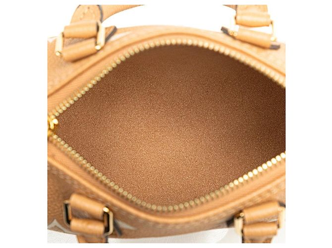 Louis Vuitton Monogram Empreinte Nano Speedy 2way Bag M81457 Beige - view 4
