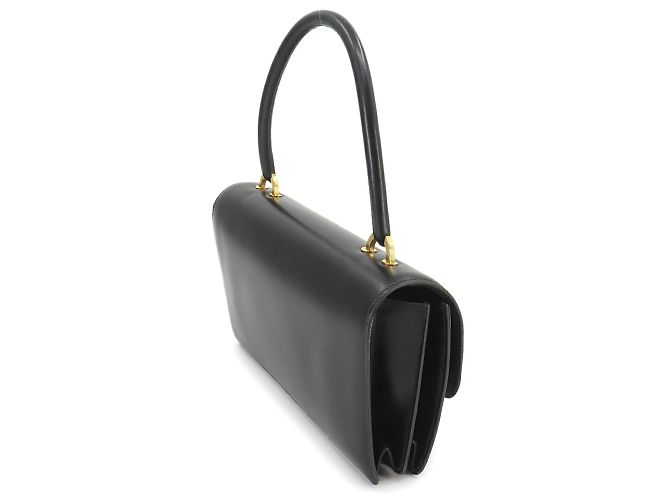 Hermès Hermes Ring Do Handtasche Schwarz - Ansicht 3