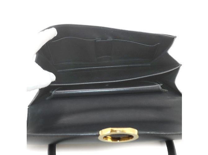Hermès Hermes Ring Do Handtasche Schwarz - Ansicht 7