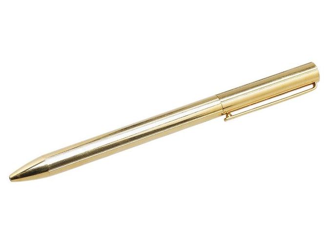 Penna a sfera Louis Vuitton Logo Twist D'oro - vista 2