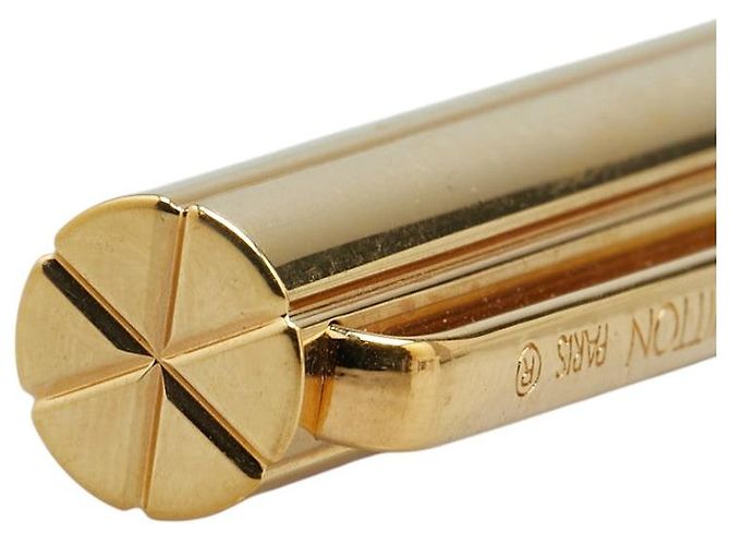 Penna a sfera Louis Vuitton Logo Twist D'oro - vista 4
