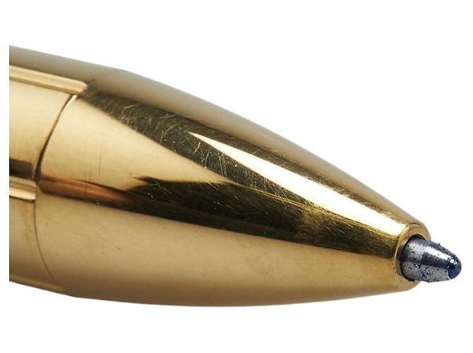 Penna a sfera Louis Vuitton Logo Twist D'oro - vista 5