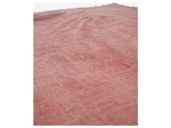 Bottega Veneta Sciarpa in cashmere rosa - vista 2