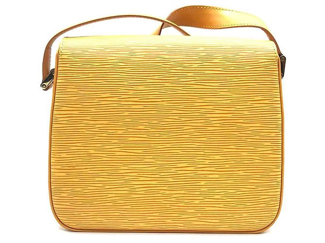 Borsa a spalla in pelle Epi gialla Louis Vuitton M52209 Giallo - vista 2