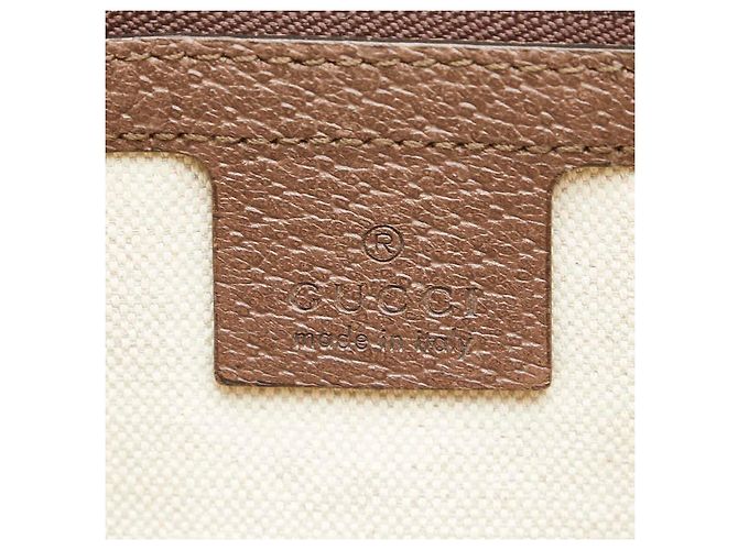 Gucci Ophidia GG Supreme Schultertasche Beige Braun - vista 7