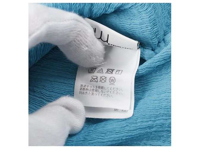 Issey Miyake Polyester See Through Crepe Shirt - view 4