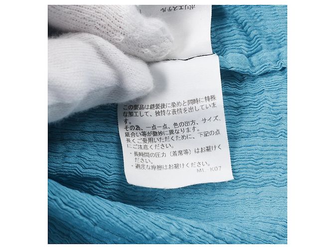 Issey Miyake Polyester See Through Crepe Shirt - view 5