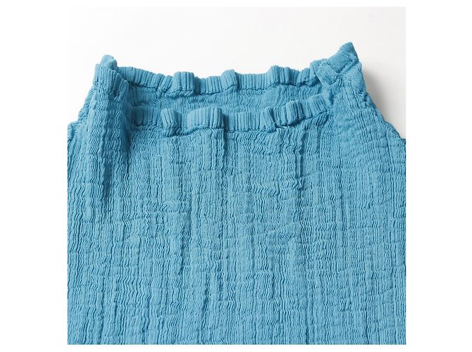 Issey Miyake Polyester See Through Crepe Shirt - view 7
