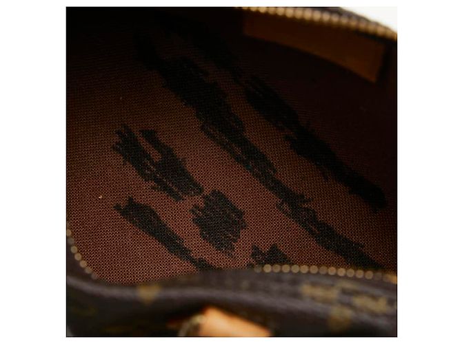 Sac à main Nano Speedy M81085 de Louis Vuitton Marron - vue 7