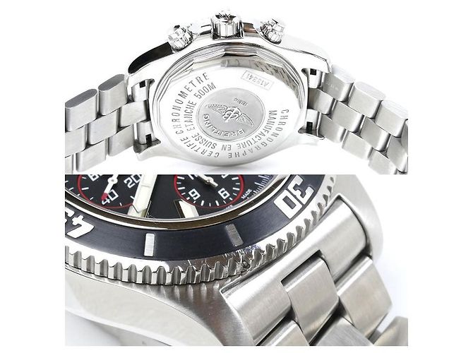 Orologio automatico cronografo Breitling Superocean A110B81PRS/A13341 - vista 7
