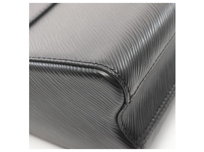 Louis Vuitton Twist MM Lederhandtasche M55858 Schwarz - Ansicht 10