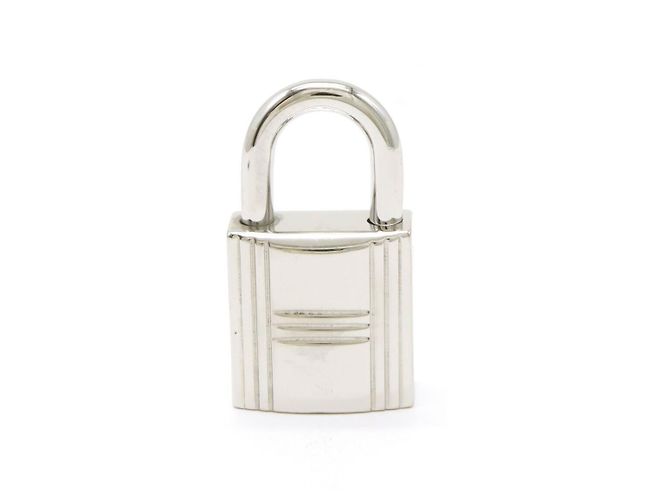 Hermès Lucchetto in metallo Hermes No.100 con chiave Argento - vista 2