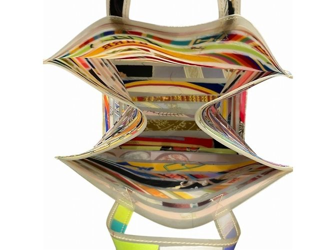 Hermès Louvre Museum Limited Edition Tragetasche Mehrfarben - Ansicht 6