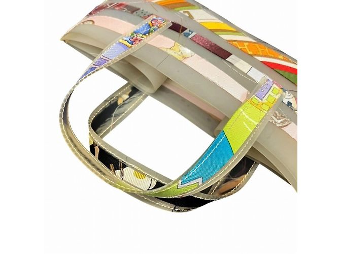 Hermès Louvre Museum Limited Edition Tragetasche Mehrfarben - Ansicht 7