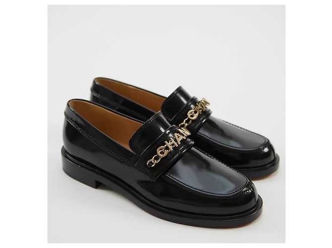 Stivaletti Chanel in pelle nera Nero - vista 2