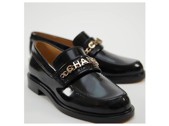 Stivaletti Chanel in pelle nera Nero - vista 4