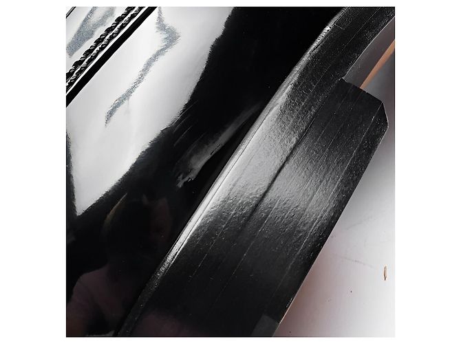 Stivaletti Chanel in pelle nera Nero - vista 8