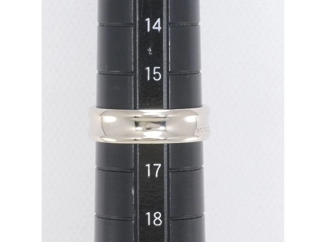 Burberry 18K White Gold Band Ring - view 5