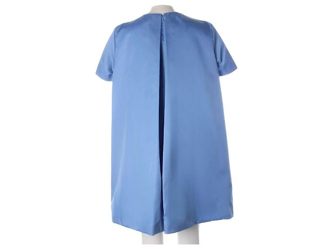 Prada Re-Nylon Minikleid Hellblau - Ansicht 3