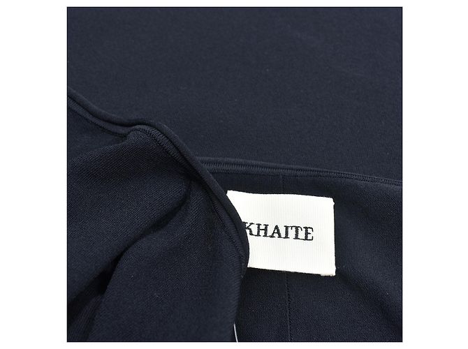 Khaite Valeska Off-Shoulder Midikleid Schwarz - Ansicht 4