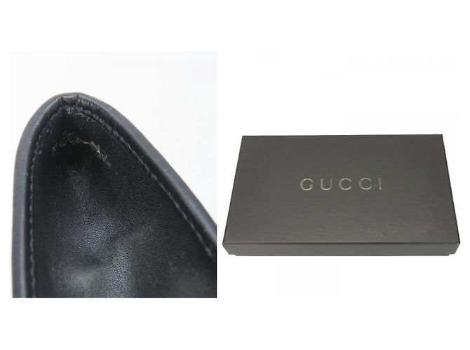 Monedero de lona GG negra Gucci Negro - vista 10