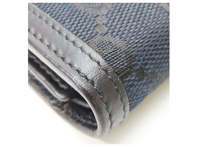 Monedero de lona GG negra Gucci Negro - vista 4