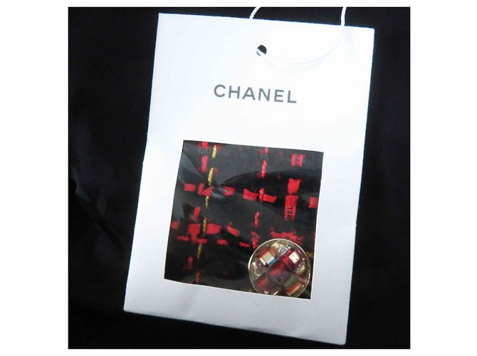 Chaqueta de tweed sin cuello Chanel P73176 - vista 11