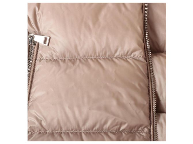Chaqueta de Plumas Moncler Torcon Gris Rosa Beige - vista 11