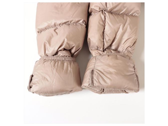 Chaqueta de Plumas Moncler Torcon Gris Rosa Beige - vista 14