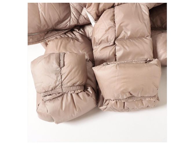 Chaqueta de Plumas Moncler Torcon Gris Rosa Beige - vista 15
