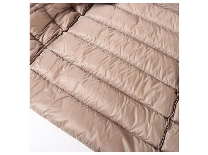 Chaqueta de Plumas Moncler Torcon Gris Rosa Beige - vista 8