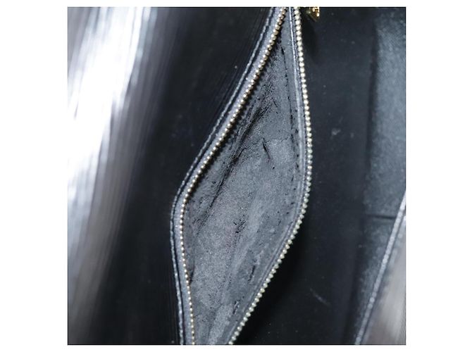 Saint-Cloud LOUIS VUITTON Epi Saint Cloud GM Borsa a Spalla Nera M52192 LV Auth ep7029 Nero - vista 11