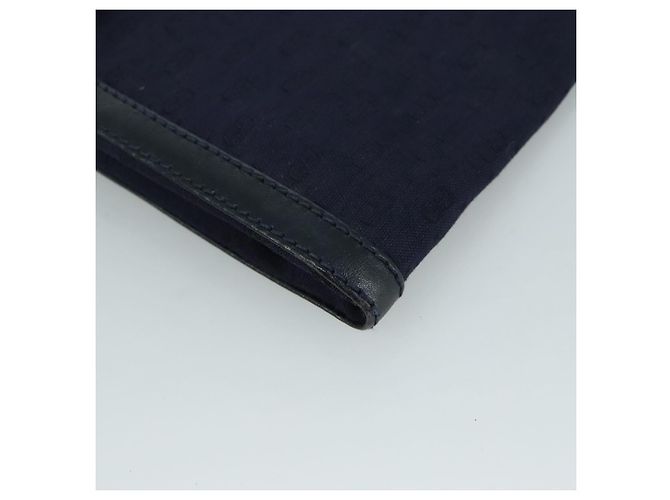 Borsa a spalla in tela Micro GG di GUCCI Navy Auth ac3454 Blu navy - vista 11