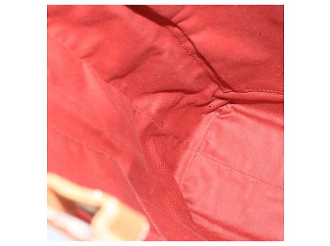 Burberry Blue Label Tote Bag aus Canvas rot Auth hk1973 - Ansicht 17