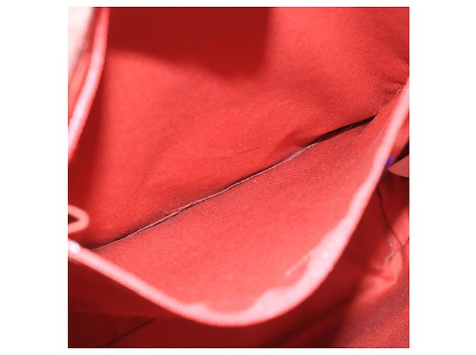 Burberry Blue Label Tote Bag aus Canvas rot Auth hk1973 - Ansicht 18