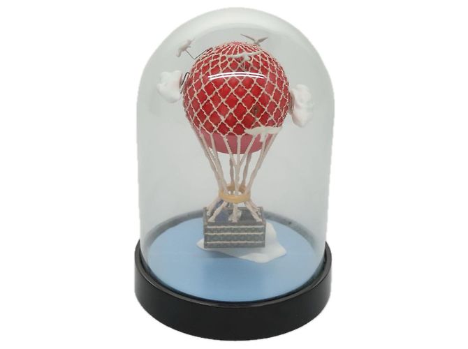 LOUIS VUITTON Snow Globe Balloon VIP Only Clear Red LV Auth ac3487 - view 2