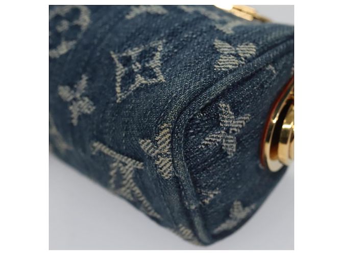 LOUIS VUITTON Poche Speedy en Denim Monogram Bleu M95082 LV Auth 107104 - vue 16