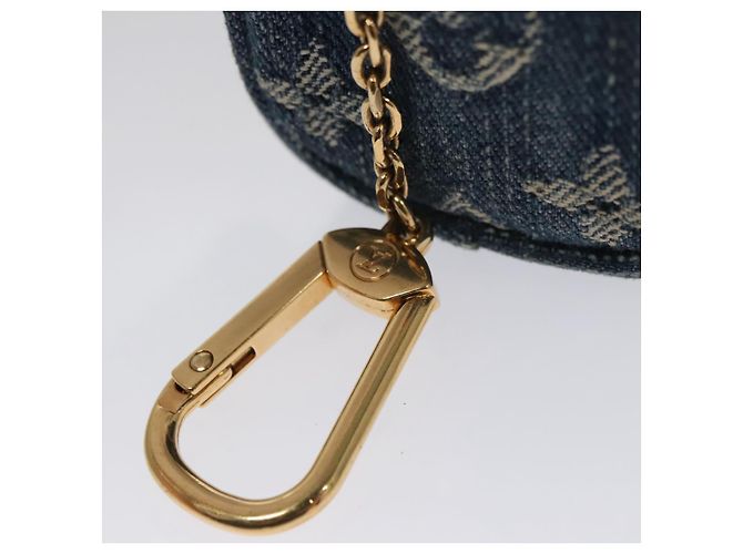 LOUIS VUITTON Poche Speedy en Denim Monogram Bleu M95082 LV Auth 107104 - vue 9