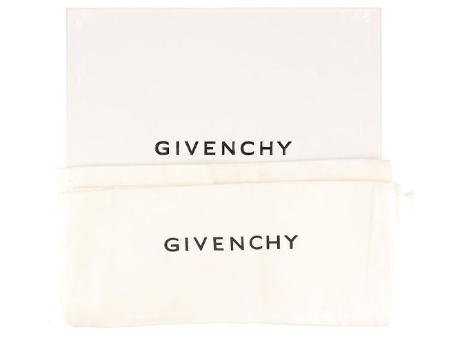 Givenchy Schwarze Lammleder Stiefeletten mit goldener Kette Größe 38 - Ansicht 11