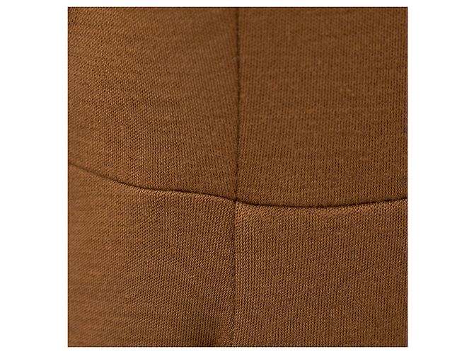 Vestido de lana Variation Yves Saint Laurent Castaño - vista 9