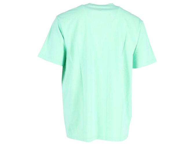 Louis Vuitton T-shirt Supreme Small Box Logo in cotone verde lime - Ansicht 3