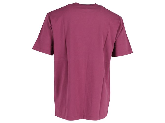Louis Vuitton Camiseta Supreme Small Box Logo en algodón burdeos Roja - vista 3