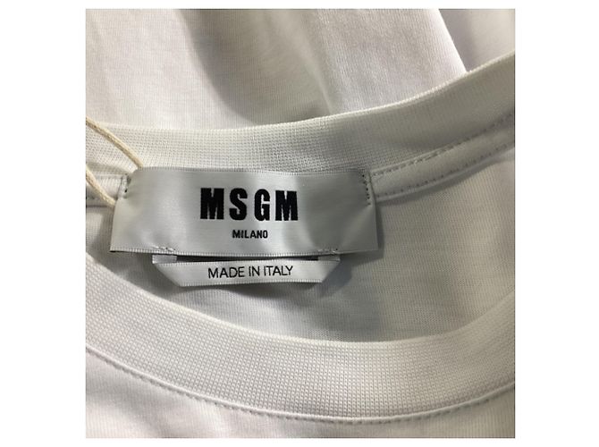 Abito midi a maniche lunghe con stampa floreale MSGM in poliestere multicolore - vista 5
