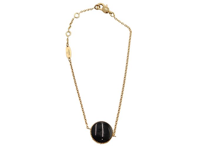 Bracciale Dior Rose De Vent Onyx in Oro Giallo 18k - vista 2