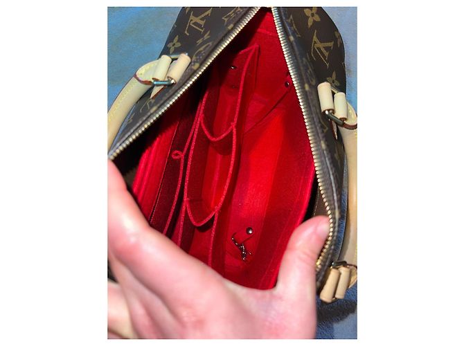 Louis Vuitton Speedy 30 Brown Leather Handbag - view 8
