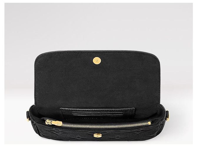 Louis Vuitton Portafoglio LV Ivy sulla catena Nero - vista 2