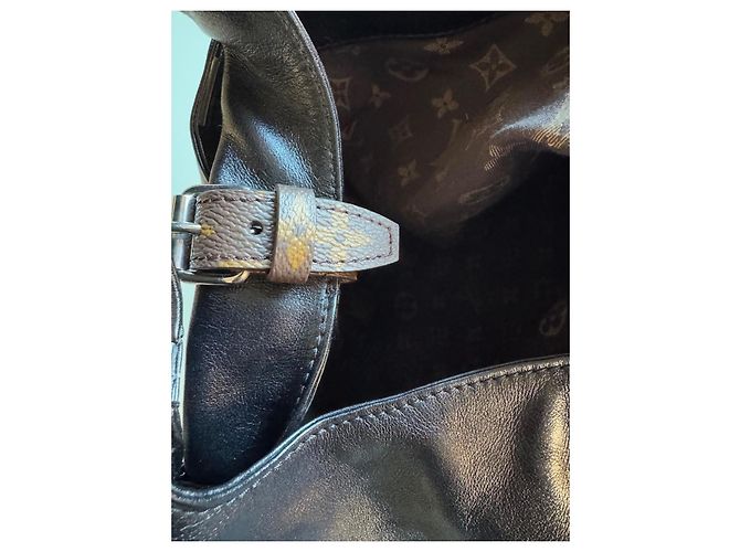 Louis Vuitton Cadena larga logo LV Negro Monograma - vista 10